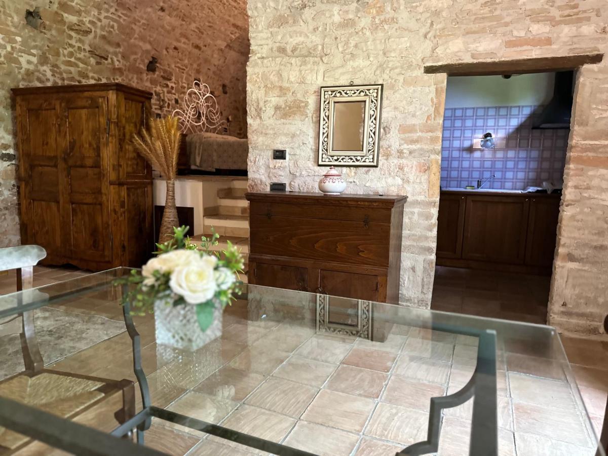 All Stone Horse Stable Converted To Elegant Apartment - Baltimora Spoleto Kültér fotó