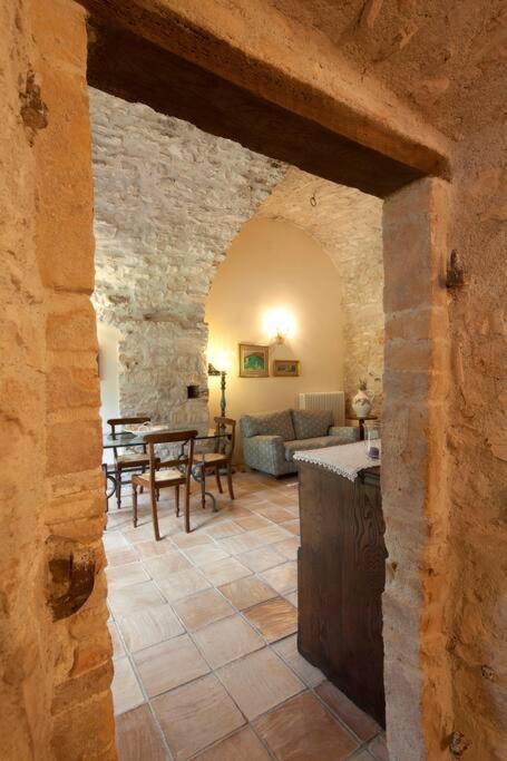 All Stone Horse Stable Converted To Elegant Apartment - Baltimora Spoleto Kültér fotó